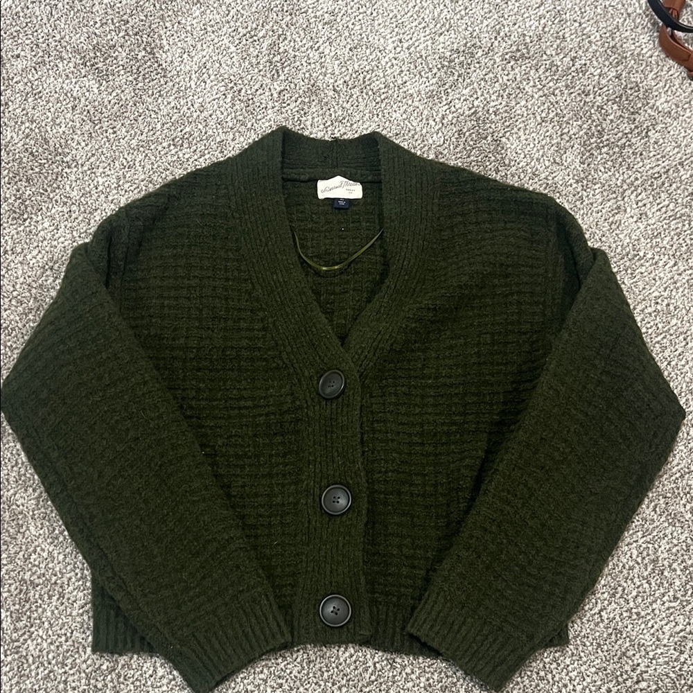 Universal Thread Dark Green Cardigan
